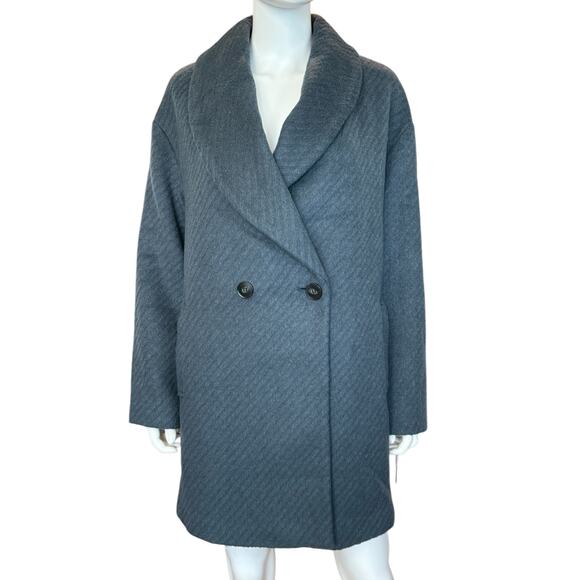New ~ AVEC LES FILLES ~ Women's Shawl Collar Coat Size S - Picture 4 of 8